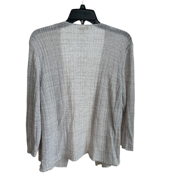 Eileen Fisher Women’s 100% organic linen open front cardigan size XL - Picture 3 of 5